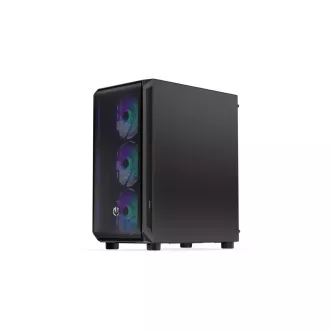 ENDORFY Gehäuse Arx 500 ARGB, Transparentes Seitenteil, ATX, 4x140mm ARGB Lüfter, schwarz ENDORFY Gehäuse Arx 500 ARGB, Transparentes Seitenteil, ATX, 4x140mm ARGB Lüfter, schwarz