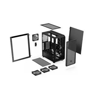 ENDORFY Gehäuse Arx 500 ARGB, Transparentes Seitenteil, ATX, 4x140mm ARGB Lüfter, schwarz ENDORFY Gehäuse Arx 500 ARGB, Transparentes Seitenteil, ATX, 4x140mm ARGB Lüfter, schwarz