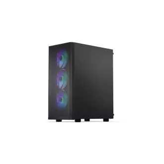 ENDORFY Gehäuse Ventum 200 ARGB, Transparentes Seitenteil, ATX, 4x120mm ARGB Lüfter, schwarz ENDORFY Gehäuse Ventum 200 ARGB, Transparentes Seitenteil, ATX, 4x120mm ARGB Lüfter, schwarz