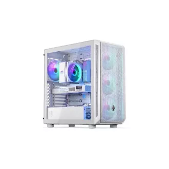 ENDORFY Gehäuse Arx 700 ARGB, Transparentes Seitenteil, ATX, 4x140mm ARGB Lüfter, weiß ENDORFY Gehäuse Arx 700 ARGB, Transparentes Seitenteil, ATX, 4x140mm ARGB Lüfter, weiß