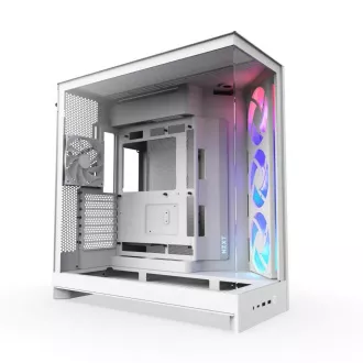 NZXT H9 Flow ARGB Doppelkammer ATX / 3xRGB 140mm / 1x 120mm Lüfter / Glas / weiß NZXT H9 Flow ARGB Doppelkammer ATX / 3xRGB 140mm / 1x 120mm Lüfter / Glas / weiß