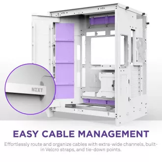 NZXT H9 Flow ARGB Doppelkammer ATX / 3xRGB 140mm / 1x 120mm Lüfter / Glas / weiß NZXT H9 Flow ARGB Doppelkammer ATX / 3xRGB 140mm / 1x 120mm Lüfter / Glas / weiß
