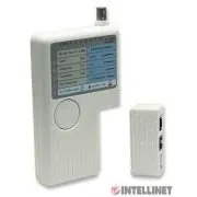 Intellinet Kabeltester, 4-in-1, RJ11, RJ45, USB und BNC