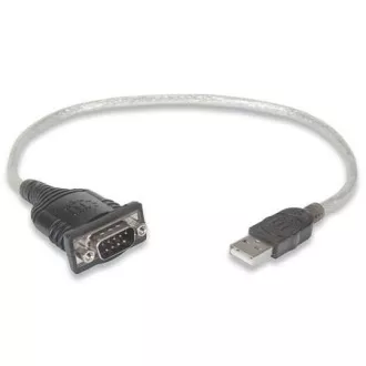 MANHATTAN USB zu seriellem Anschluss Konverter (USB AM / DB9M, RS232), Blister