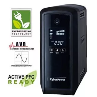CyberPower PFC SineWave LCD GP USV 900VA/540W, Schuko-Steckdosen CyberPower PFC SineWave LCD GP USV 900VA/540W, Schuko-Steckdosen