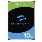 SEAGATE HDD 10TB SKYHAWK AI, 3.5", SATAIII, 7200 RPM, 256MB Cache, mit R/V Sensor