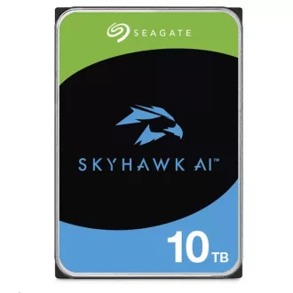 SEAGATE HDD 10TB SKYHAWK AI, 3.5", SATAIII, 7200 RPM, 256MB Cache, mit R/V Sensor SEAGATE HDD 10TB SKYHAWK AI, 3.5", SATAIII, 7200 RPM, 256MB Cache, mit R/V Sensor