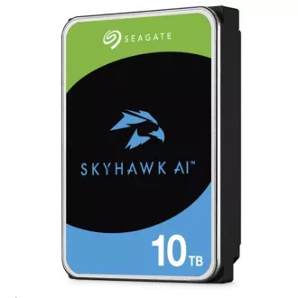 SEAGATE HDD 10TB SKYHAWK AI, 3.5", SATAIII, 7200 RPM, 256MB Cache, mit R/V Sensor SEAGATE HDD 10TB SKYHAWK AI, 3.5", SATAIII, 7200 RPM, 256MB Cache, mit R/V Sensor
