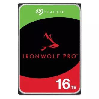 SEAGATE HDD 16TB IRONWOLF PRO (NAS), 3.5", SATAIII, 7200 RPM, 256MB Cache SEAGATE HDD 16TB IRONWOLF PRO (NAS), 3.5", SATAIII, 7200 RPM, 256MB Cache