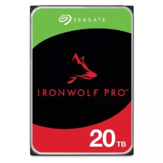 SEAGATE HDD 20TB IRONWOLF PRO (NAS), 3.5", SATAIII, 7200 RPM, 256MB Cache SEAGATE HDD 20TB IRONWOLF PRO (NAS), 3.5", SATAIII, 7200 RPM, 256MB Cache