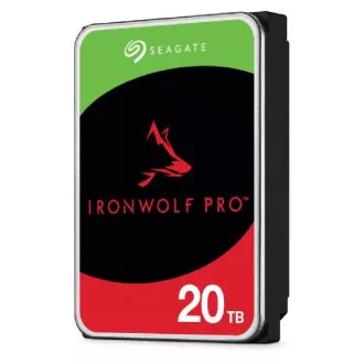 SEAGATE HDD 20TB IRONWOLF PRO (NAS), 3.5", SATAIII, 7200 RPM, 256MB Cache SEAGATE HDD 20TB IRONWOLF PRO (NAS), 3.5", SATAIII, 7200 RPM, 256MB Cache