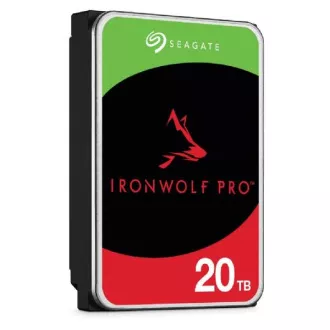 SEAGATE HDD 20TB IRONWOLF PRO (NAS), 3.5", SATAIII, 7200 RPM, 256MB Cache SEAGATE HDD 20TB IRONWOLF PRO (NAS), 3.5", SATAIII, 7200 RPM, 256MB Cache