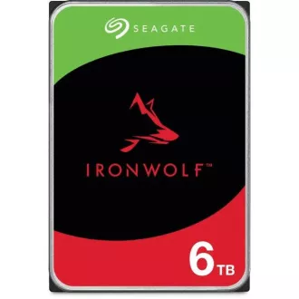 SEAGATE HDD 6TB IRONWOLF (NAS), 3.5", SATAIII, 5400 RPM, 256MB Cache, CMR SEAGATE HDD 6TB IRONWOLF (NAS), 3.5", SATAIII, 5400 RPM, 256MB Cache, CMR