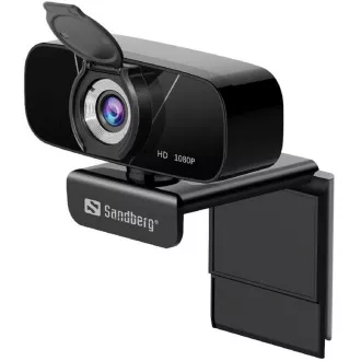 Sandberg USB-Webcam Webcam Chat 1080p, schwarz Sandberg USB-Webcam Webcam Chat 1080p, schwarz