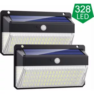 Viking Outdoor Solar LED-Licht M328 mit Bewegungssensor, 2er Set Viking Outdoor Solar LED-Licht M328 mit Bewegungssensor, 2er Set