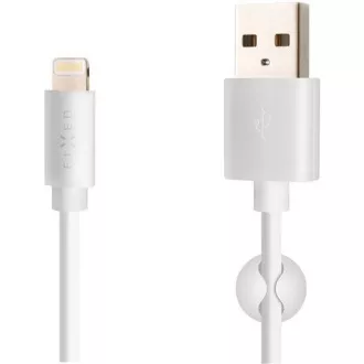 FIXED Daten- und Ladekabel, USB-A -> Lightning (MFI), 20 W, Länge 2 m, weiß