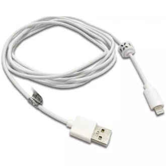 FIXED Daten- und Ladekabel, USB-A -> Lightning (MFI), 20 W, Länge 2 m, weiß
