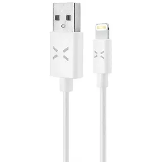 FIXED Daten- und Ladekabel, USB-A -> Lightning (MFI), 20 W, Länge 2 m, weiß