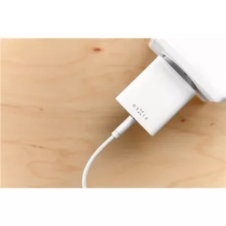 FIXED-Netzladegerät, USB-C   USB-A Anschluss, PD-Unterstützung, 30 W, weiß