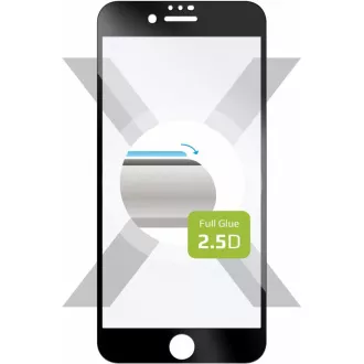 FIXED Glasschutzhülle für Apple iPhone 7/8/SE (2020), schwarz