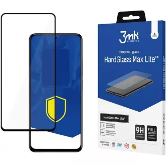 3mk gehärtetes Glas HardGlass Max Lite Schwarz für Xiaomi Redmi Note 11 4G / 11S 4G