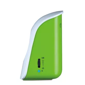 GENIUS Speaker SP-U115, portabler Lautsprecher, USB-Netzteil, weiß-grün