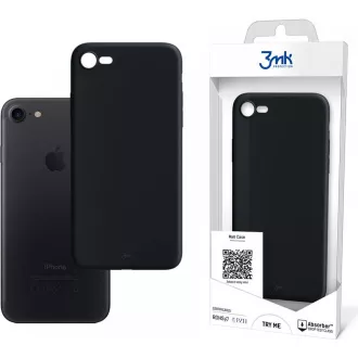 3mk Schutzhülle Matt Case für Apple iPhone 7 / 8 / SE (2020/2022) schwarz