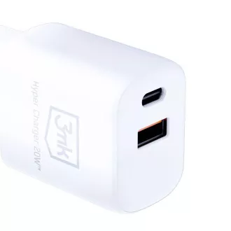 3mk Netzladegerät - Hyper Charger 20W, weiß