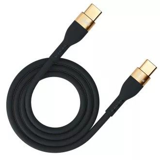 3mk Datenkabel - Hyper-Silikonkabel C auf C 2m 100W, schwarz 3mk Datenkabel - Hyper-Silikonkabel C auf C 2m 100W, schwarz