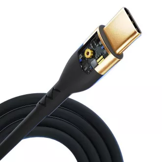 3mk Datenkabel - Hyper-Silikonkabel C auf C 2m 100W, schwarz 3mk Datenkabel - Hyper-Silikonkabel C auf C 2m 100W, schwarz