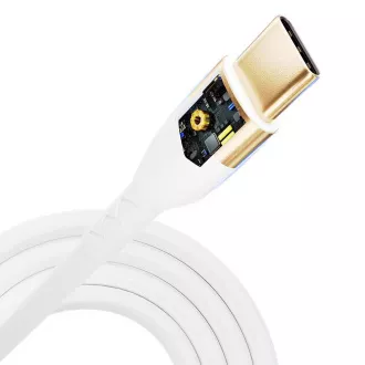 3mk Datenkabel - Hyper-Silikonkabel C auf C 2m 100W, weiß 3mk Datenkabel - Hyper-Silikonkabel C auf C 2m 100W, weiß