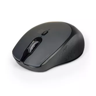 PORT Funkmaus SILENT, USB-A/USB-C Dongle, 2, 4Ghz, 1600DPI, schwarz