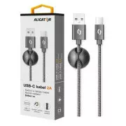 ALIGATOR Datenkabel PREMIUM 2A, USB-C, schwarz