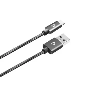 ALIGATOR Datenkabel PREMIUM 2A, USB-C, schwarz