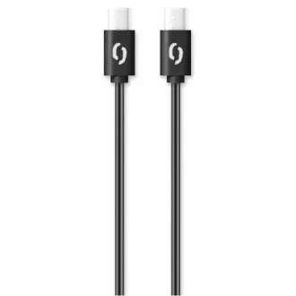ALIGATOR Datenkabel POWER 60W, USB-C/USB-C 3A, Länge 1 m, schwarz