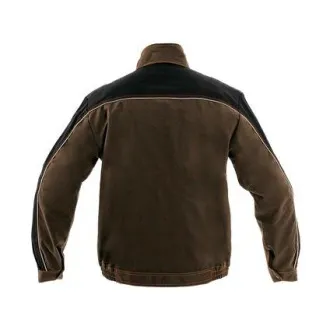 Bluse CXS ORION OTAKAR, Herren, braun-schwarz, Gr. 62