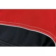 Bluse CXS ORION OTAKAR, Herren, schwarz-rot, Gr. 44