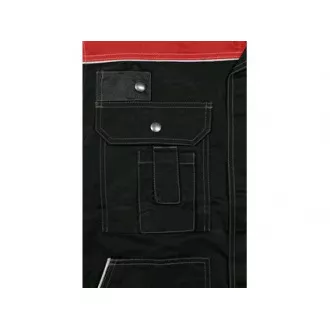 Bluse CXS ORION OTAKAR, Herren, schwarz-rot, Gr. 64