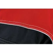 Bluse CXS ORION OTAKAR, Herren, schwarz-rot, Gr. 66