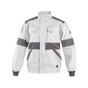Bluse CXS LUXY EDA, Herren, weiß-grau, Gr. 50