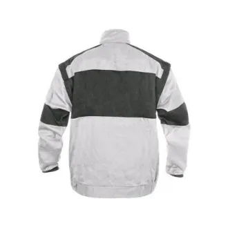 Bluse CXS LUXY EDA, Herren, weiß-grau, Größe 68