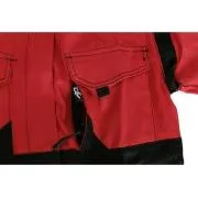 Bluse CXS LUXY EDA, Herren, rot-schwarz, Gr. 46