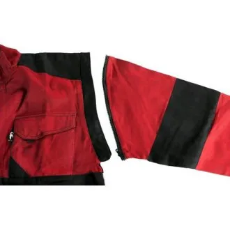 Bluse CXS LUXY EDA, Herren, rot-schwarz, Gr. 50
