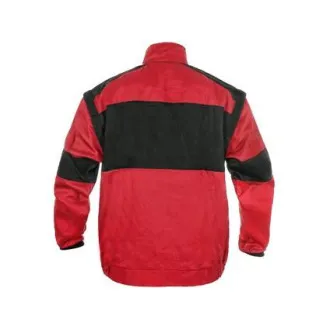 Bluse CXS LUXY EDA, Herren, rot-schwarz, Gr. 52