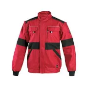 Bluse CXS LUXY EDA, Herren, rot-schwarz, Gr. 64
