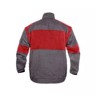 Bluse CXS LUXY EDA, Herren, grau-rot, Gr. 68