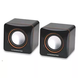 MANHATTAN Speakers 2.0 2600 Series Lautsprechersystem, USB-betrieben MANHATTAN Speakers 2.0 2600 Series Lautsprechersystem, USB-betrieben