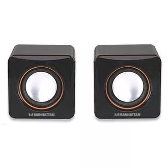 MANHATTAN Speakers 2.0 2600 Series Lautsprechersystem, USB-betrieben MANHATTAN Speakers 2.0 2600 Series Lautsprechersystem, USB-betrieben