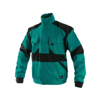 Bluse CXS LUXY EDA, verlängert, Herren, grün-schwarz, Gr. 62 Bluse CXS LUXY EDA, verlängert, Herren, grün-schwarz, Gr. 62