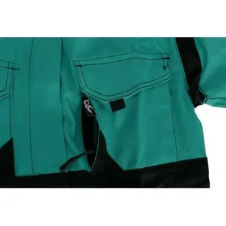 Bluse CXS LUXY DIANA, Damen, grün-schwarz, Gr. 56